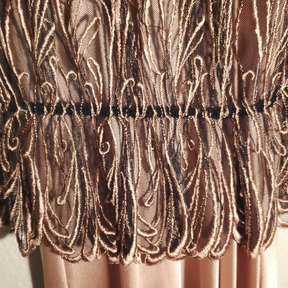 VTG GORGEOUS LOUNGING GOWN & JACKET- RALPH MONTENERO SMALL - Picture 5 of 14